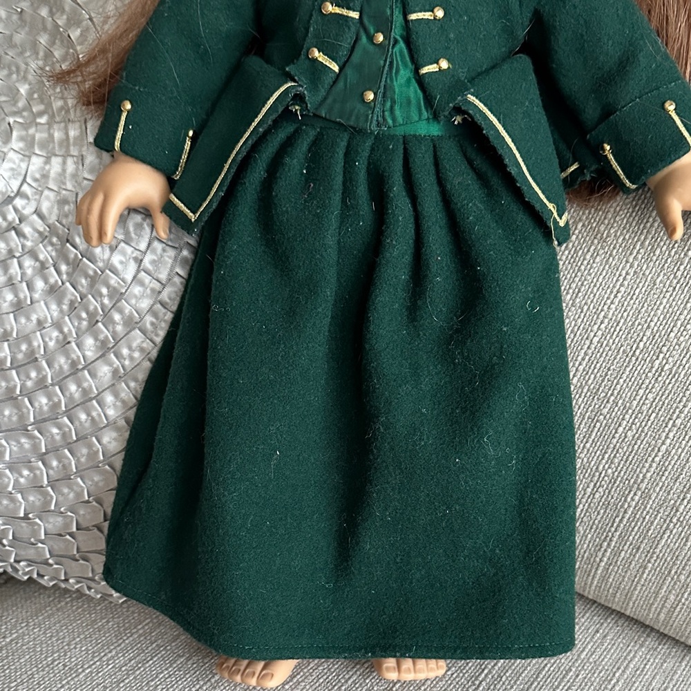 American girl Felicity doll in her riding suit - Picture 3 of 14